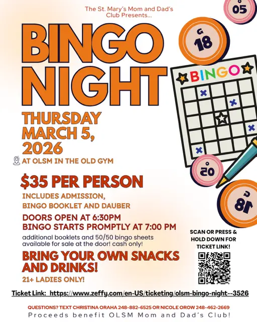 2026 Bingo Night